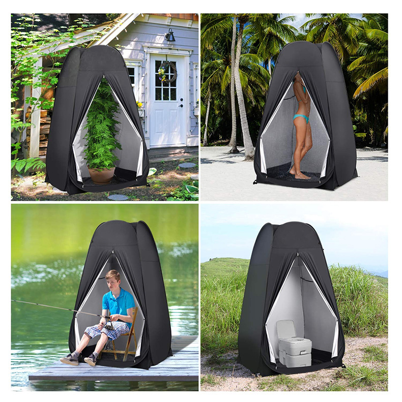 Cheap Goat Tents Portable Outdoor Camping Tent Shower Tent Bath Changing Fitting Room Tent Shelter Camping Beach Privacy Toilet Camping Tent   